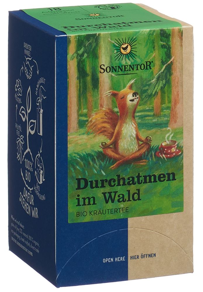 Sonnentor Durchatmen im Wald Tee BIO Btl 18 Stk