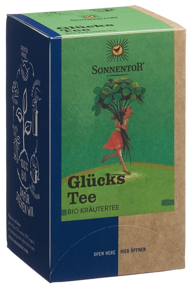 Sonnentor Glückstee Doppelkammer BIO 18 x 1.5 g