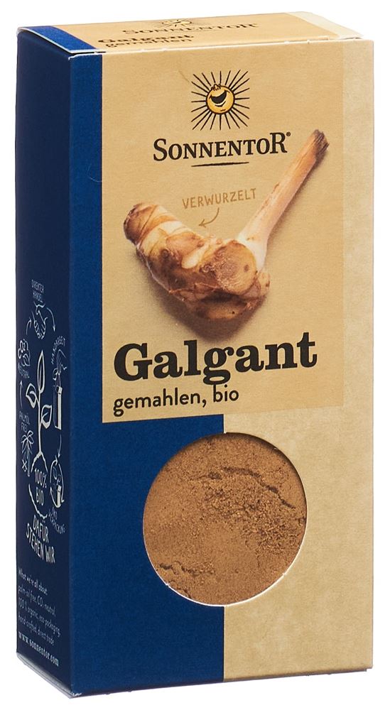 Sonnentor Hildegard Galgant Gemahlen Beutel 35 G