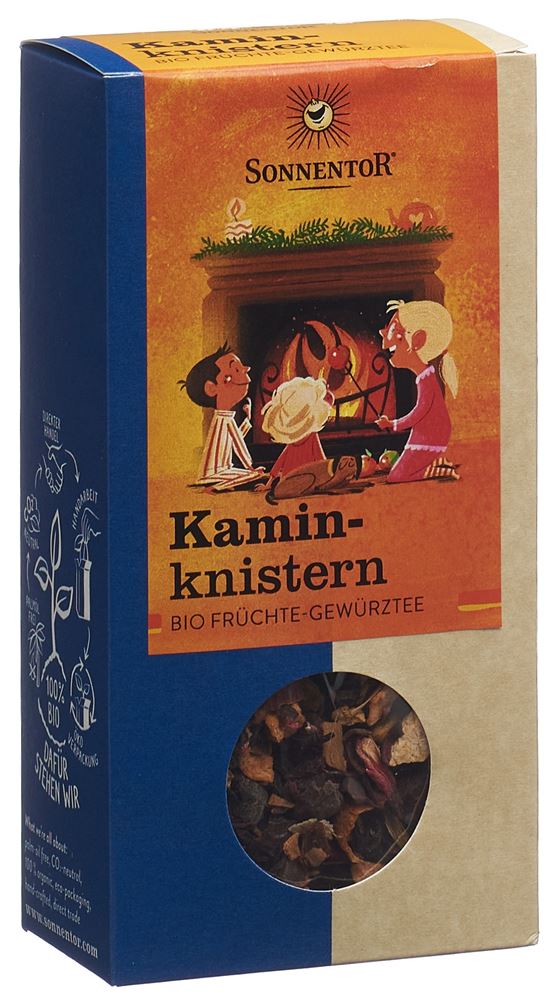 Sonnentor Kaminknistern Tee offen BIO Btl 100 g