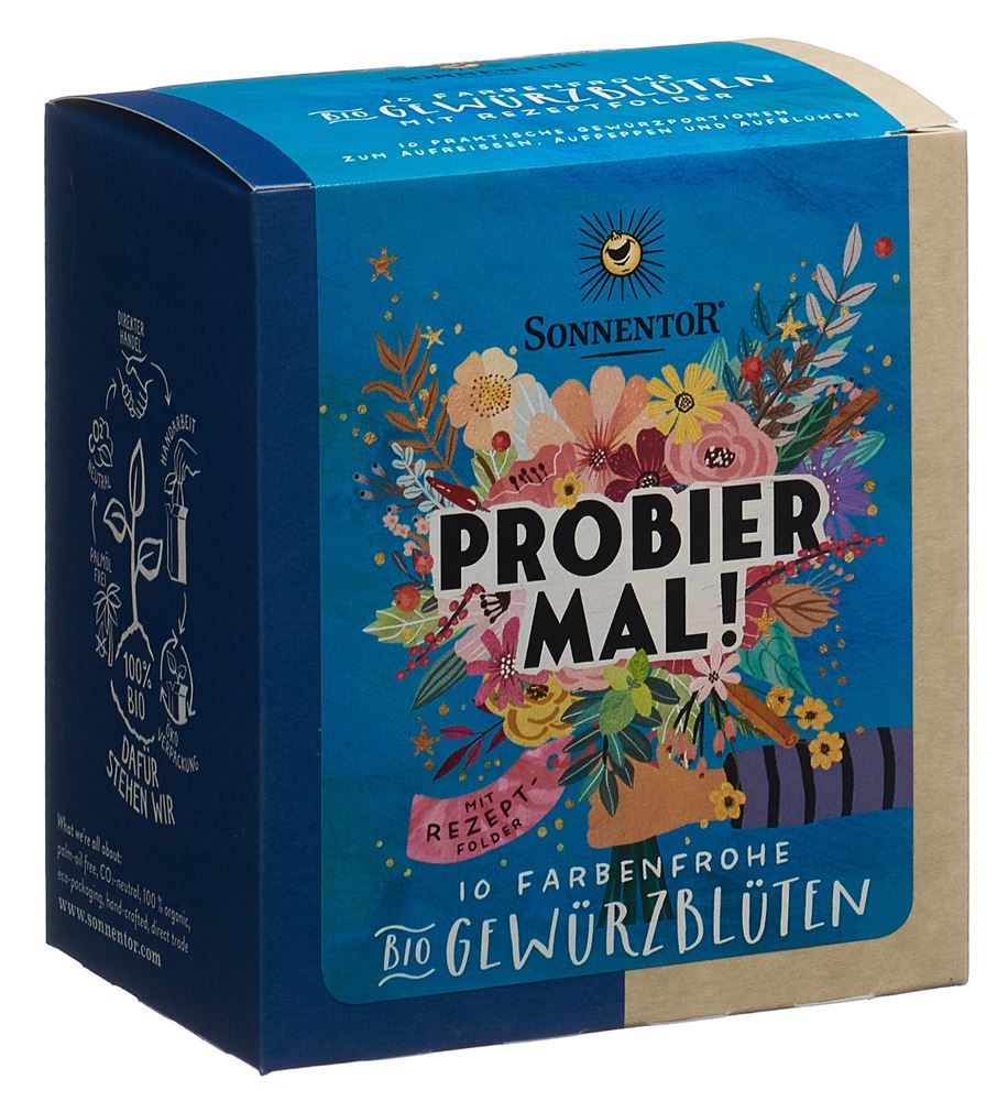 Sonnentor Probier Mal! Gewürzblüten BIO Btl 10 Stk