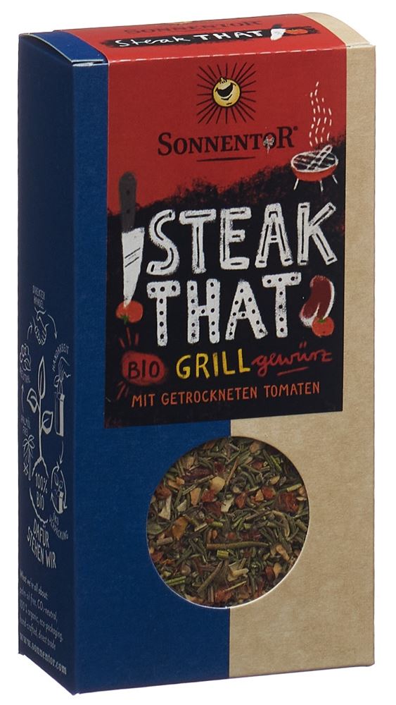 Sonnentor Steak That Grillgewürz BIO Btl 50 g