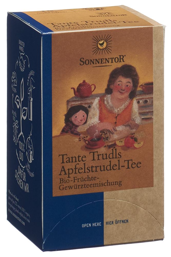 Sonnentor Tante Trudls Apfelstrudel Tee Beutel 18 Stück