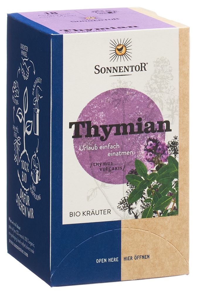 Sonnentor Thymian Tee BIO Btl 18 Stk