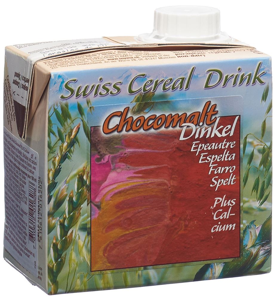 Soyana Swiss Cereal Dinkel Drink Chocomalt Bio 500 ml