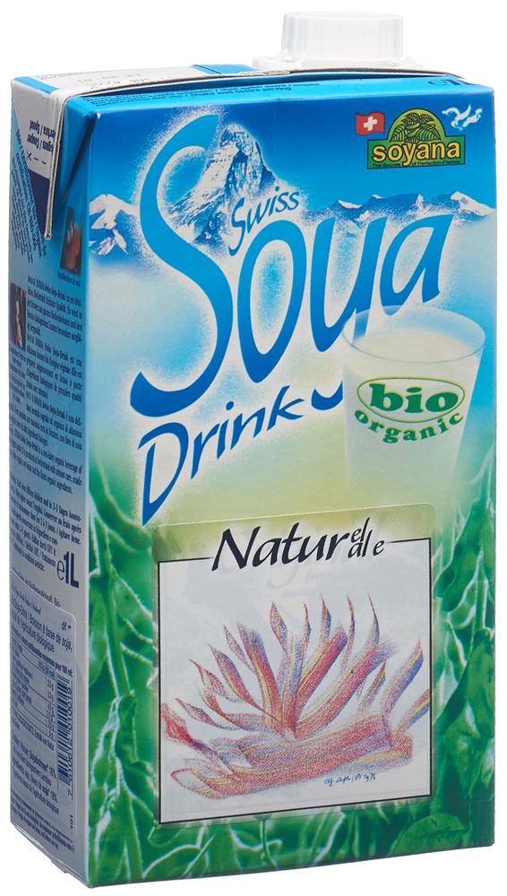 Soyana Swiss Sojadrink Natur Bio Tetra 1 lt