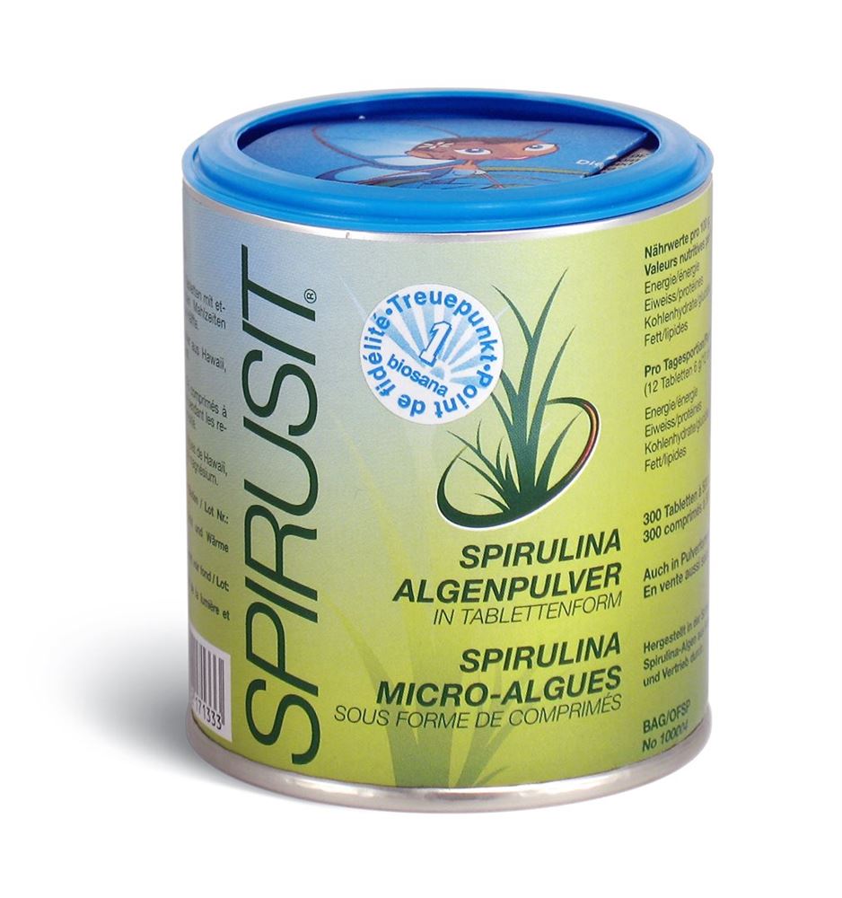 Spirusit Mikroalgen Tabletten 500 Mg Ds 300 Stück