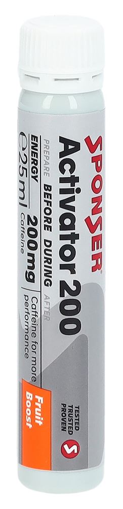 Sponser Activator 200 Fruit Boost Trinkamp 25 ml