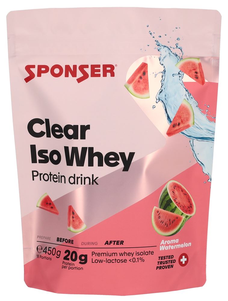 Sponser Clear Iso Whey Watermelon 450 g