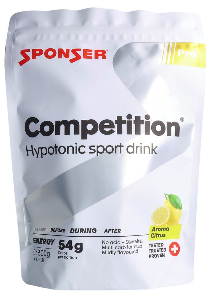 Sponser Competition Plv Citrus Btl 800 g