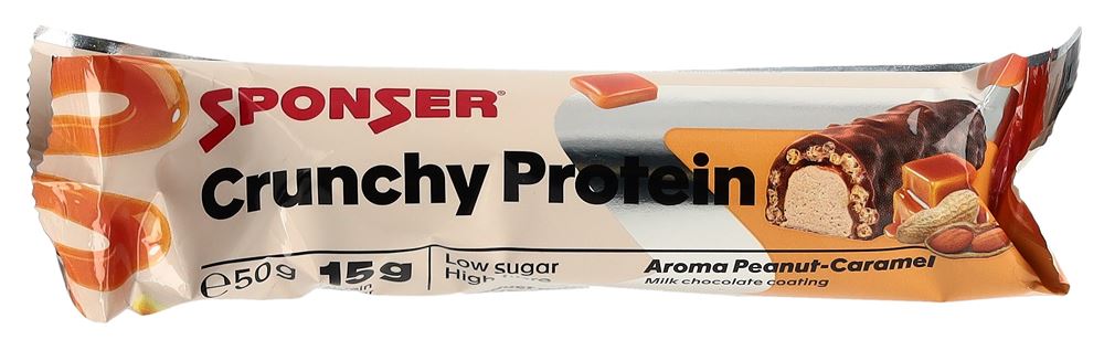 Sponser Crunchy Protein Peanut-Caramel 50 g