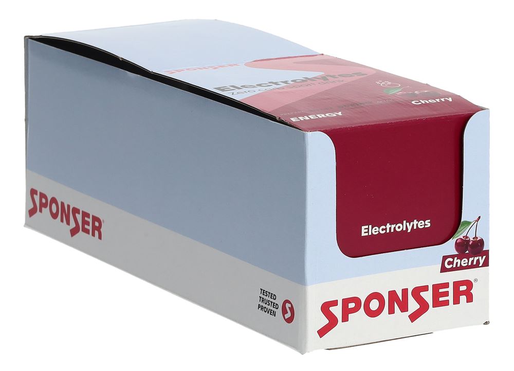 Sponser Electrolytes Tabs Cherry 12 x 10 Stk