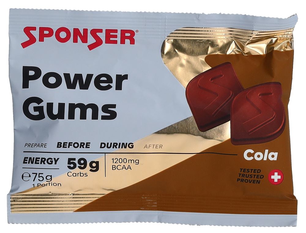 Sponser Power Gums Bcaa Cola Beutel 75 G