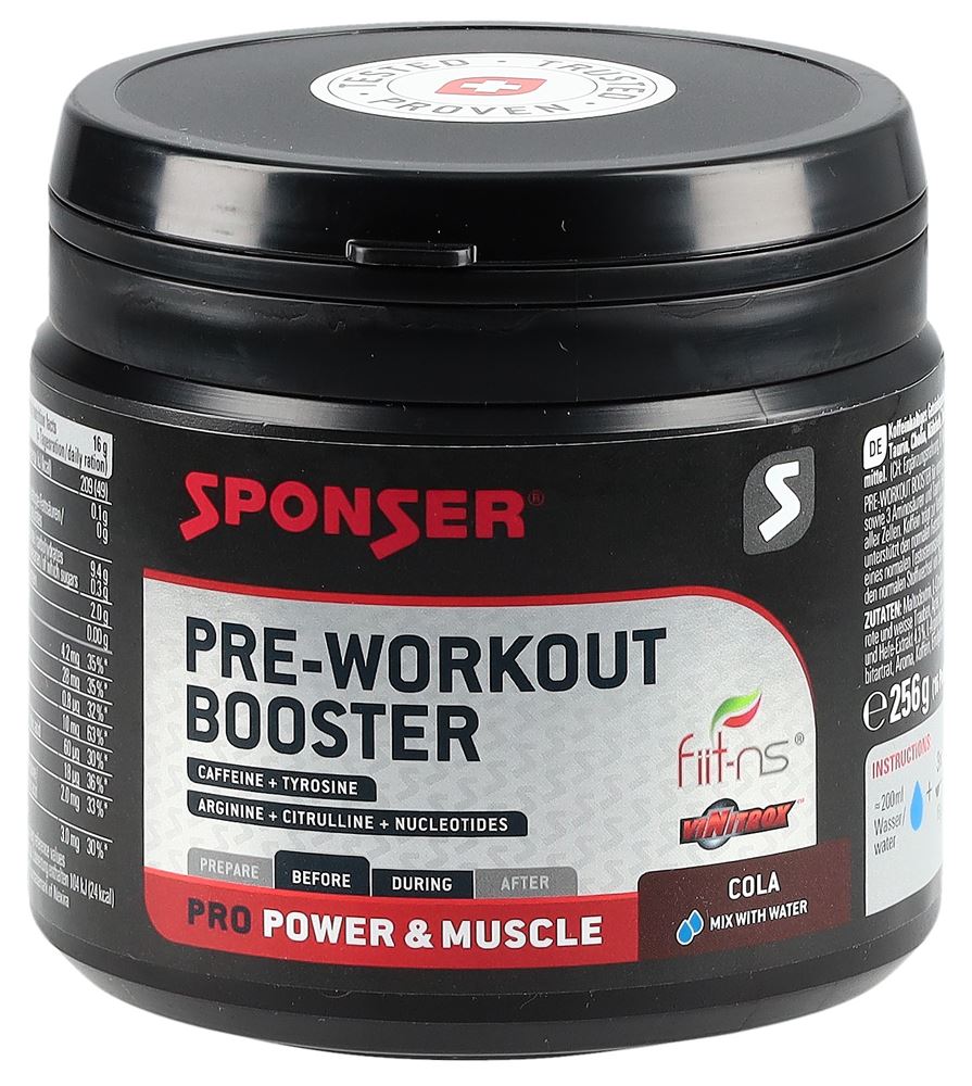 Sponser Pre-Workout Booster Cola Ds 256 g