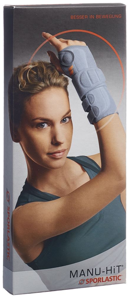 Sporlastic Manu Hit M 18cm links platinum