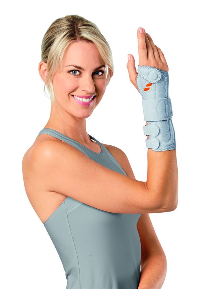 Sporlastic Manu Hit S 18cm links platinum