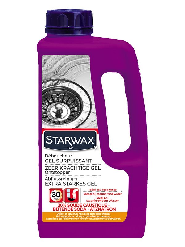 Starwax Gel Abflussreiniger Rohrleitungen Fl 1 lt