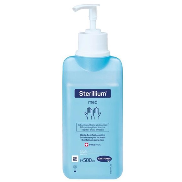 Sterillium med Händedesinfektion mit Pumpe CH 500 ml