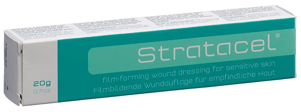 Stratacel filmbildende Wundauflage Gel für empfindliche Haut Tb 20 g