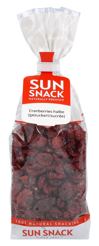 Sun Snack Cranberries Mit Zucker Beutel 200 G
