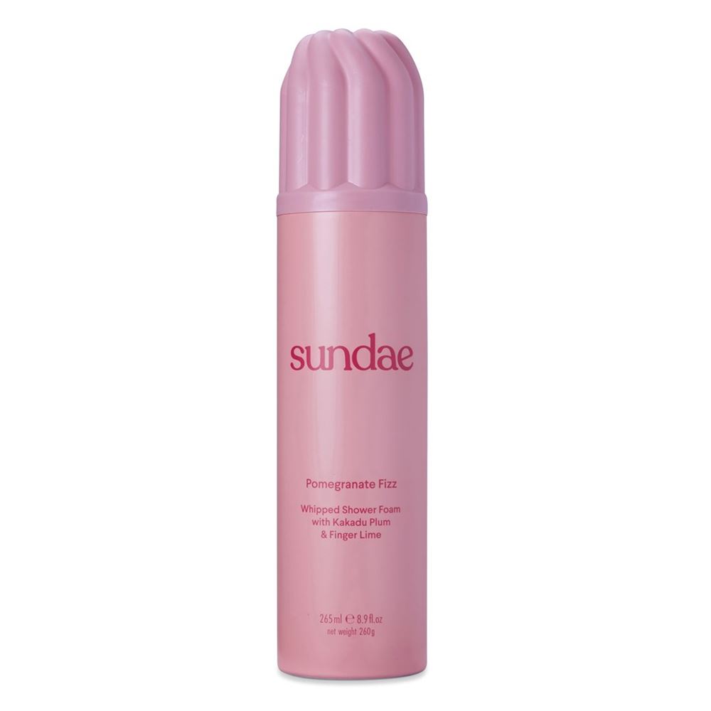 sundae Whipped Body Shower Foam Pomegranate Fizz Aeros 265 ml