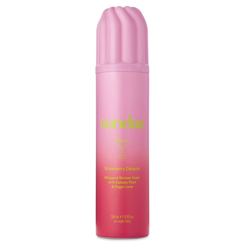 sundae Whipped Body Shower Foam Strawberry Daiquiri Aeros 265 ml