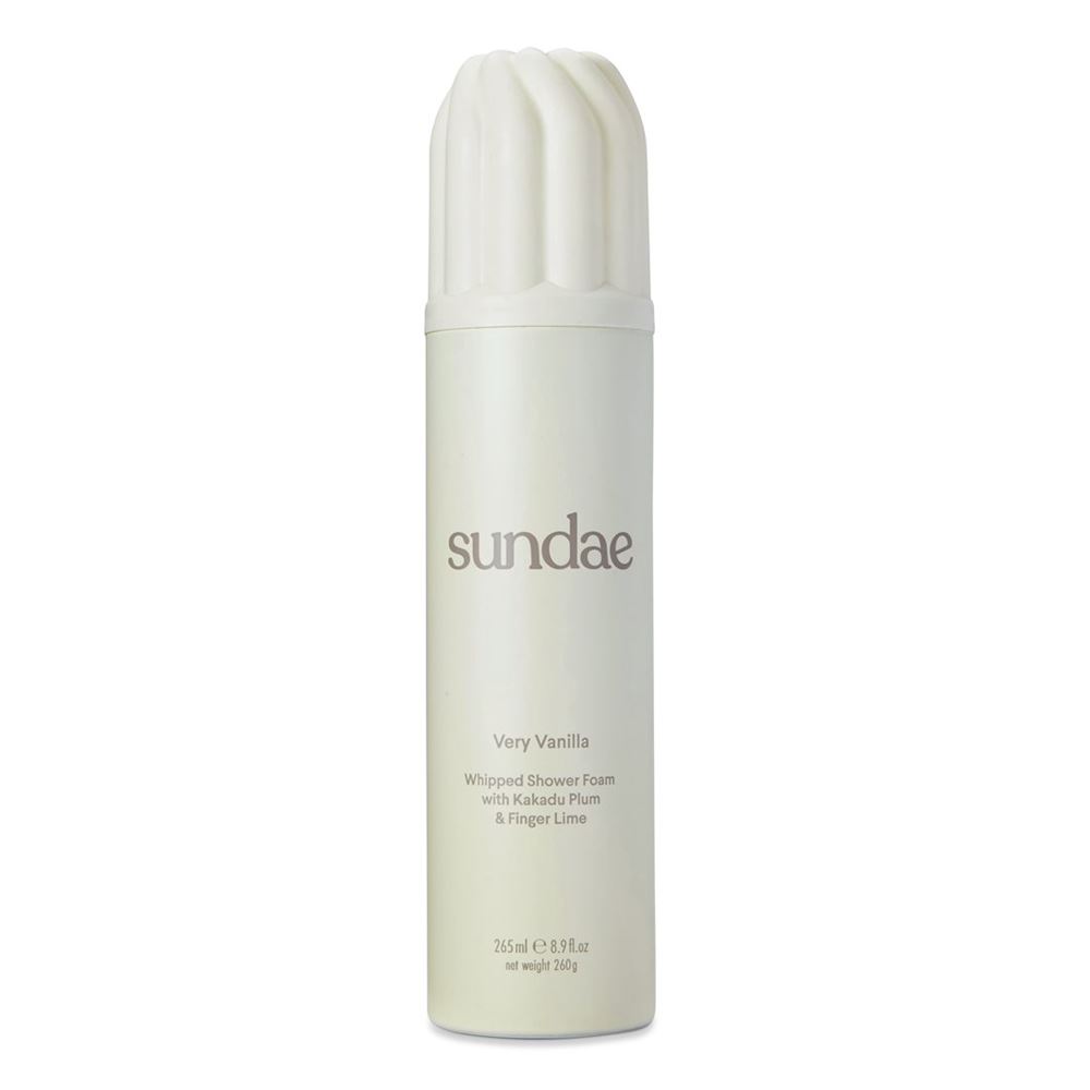 sundae Whipped Body Shower Foam Very Vanilla Aeros 265 ml