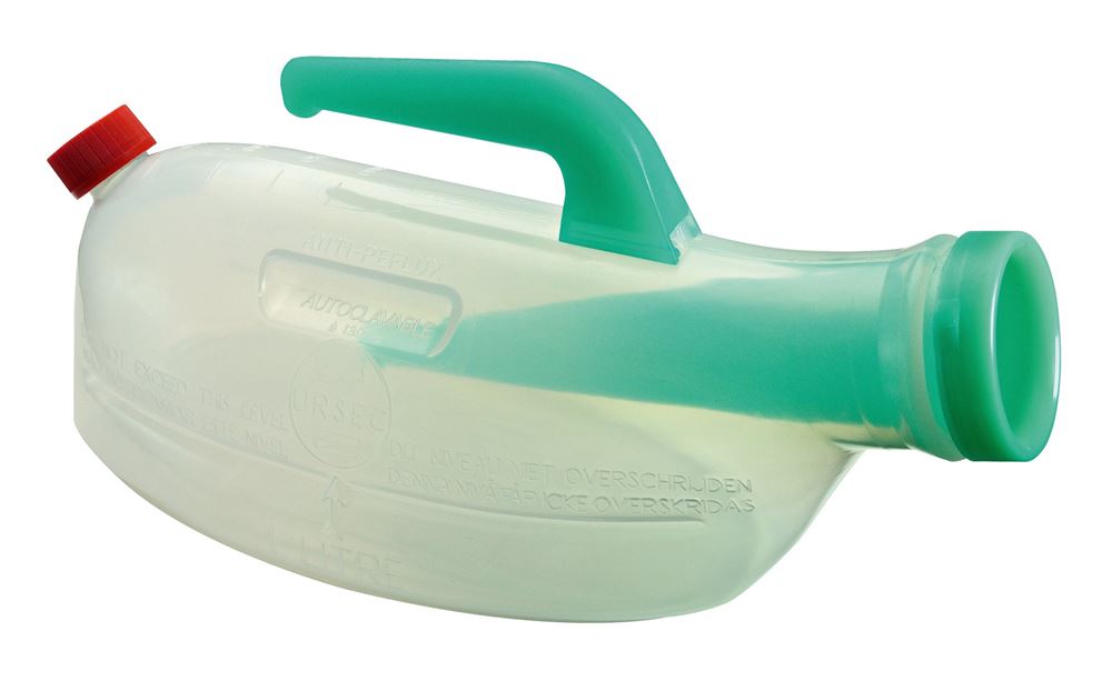 Sundo Urinflasche Ursec Herren 1000ml mit Auslaufschutz Karton