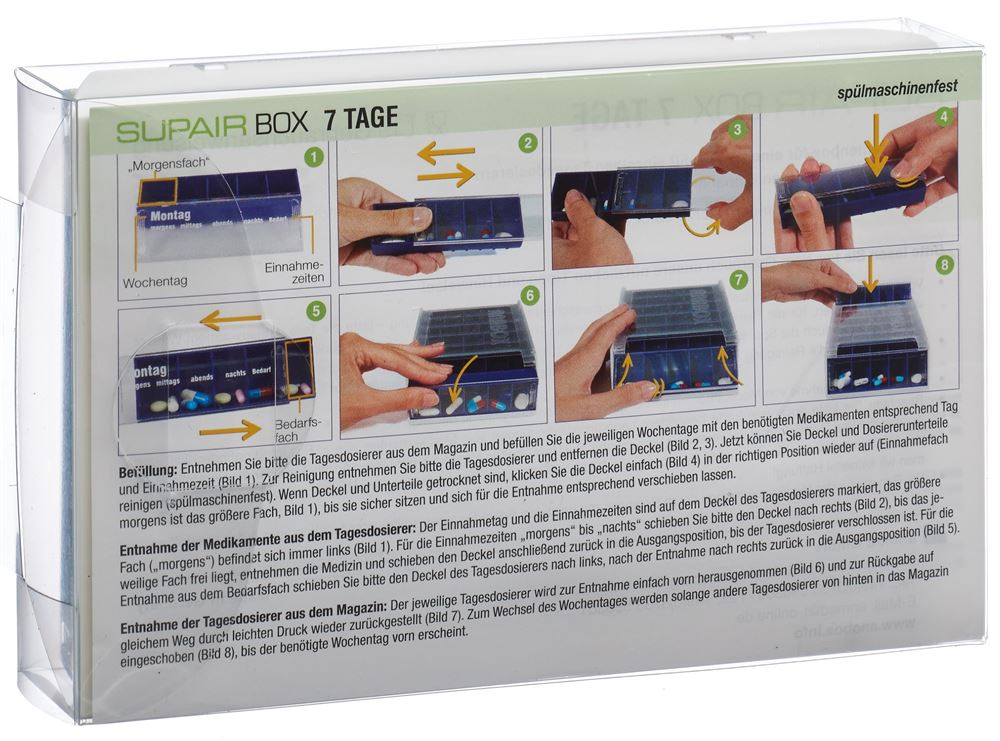 Supairbox 7 Tage deutsch/französisch rainbow