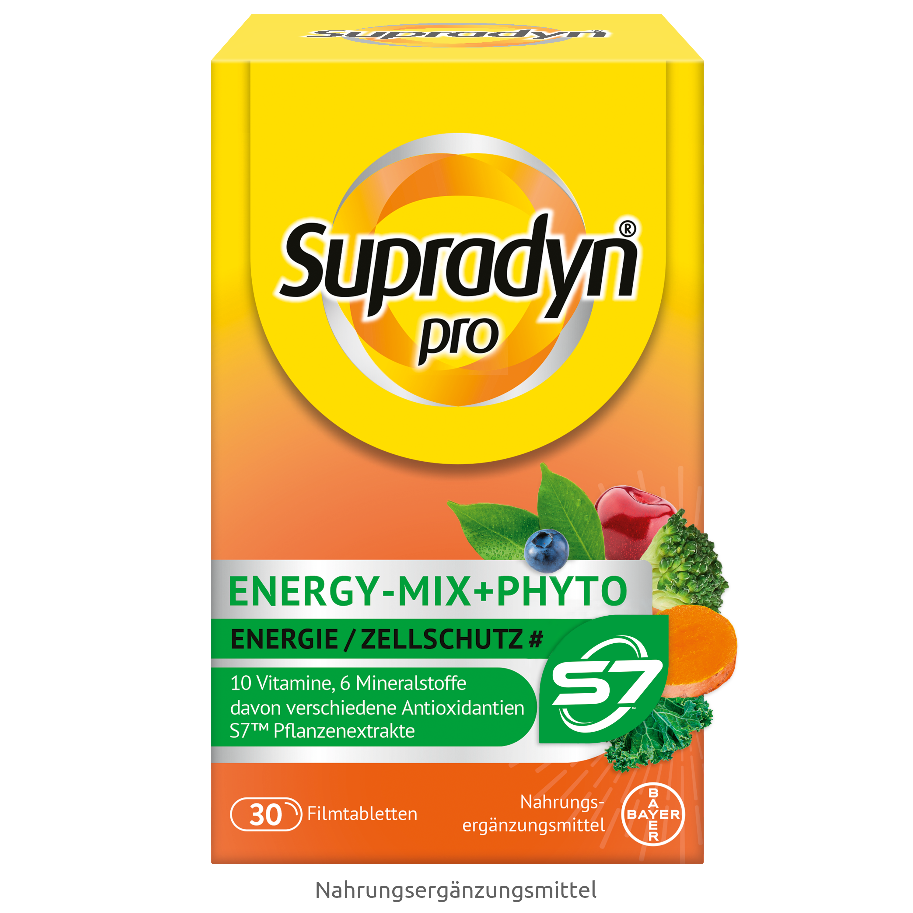 Supradyn pro energy-mix + phyto Filmtabl Ds 30 Stk