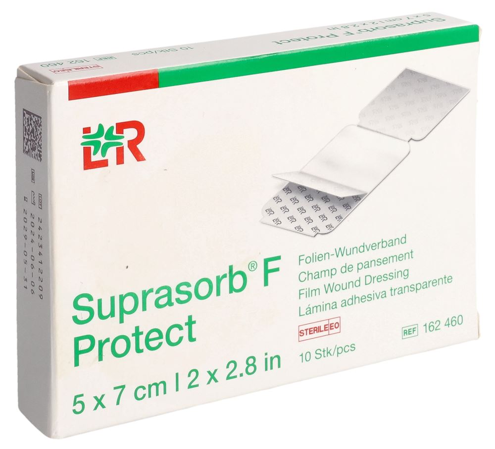 Suprasorb F Protect 5x7cm steril 10 Stk