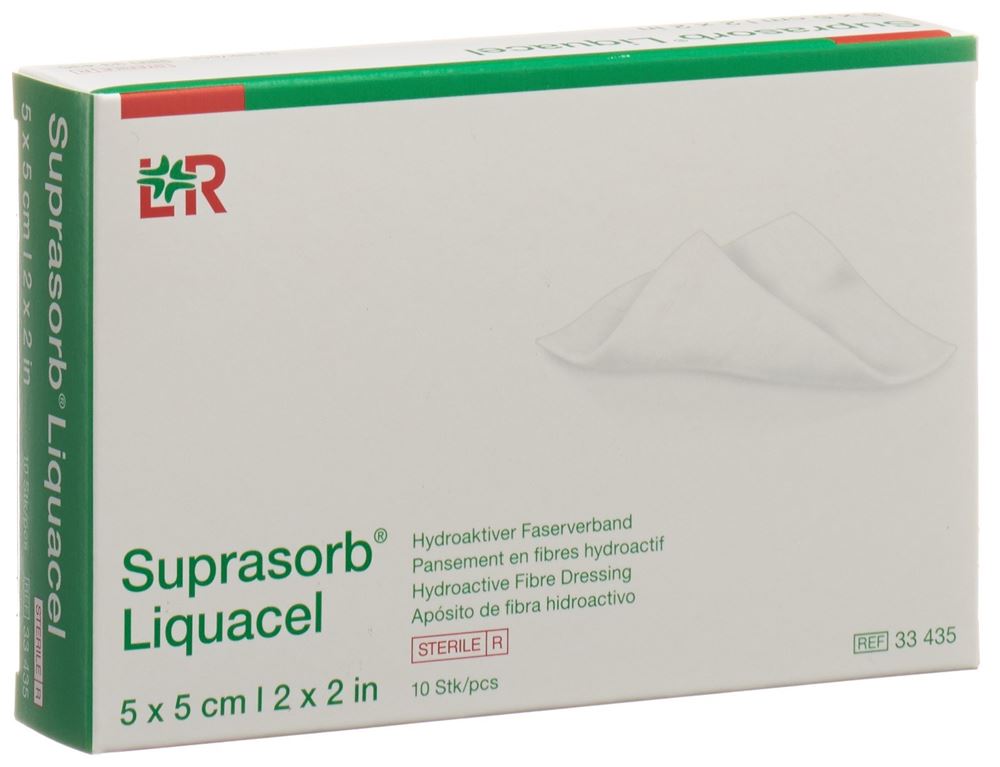 Suprasorb Liquacel 5x5cm 10 Stk