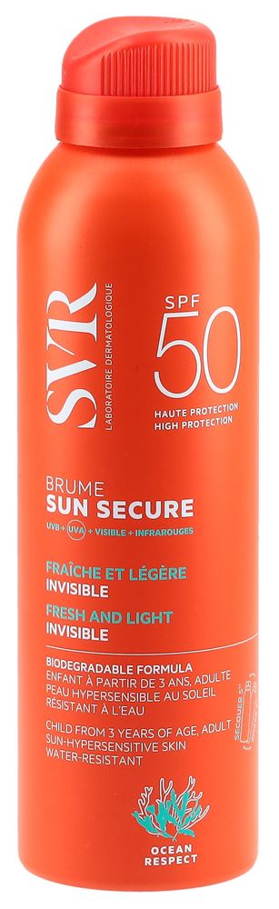 SVR SUN Secure Brume Spf50 200 ml