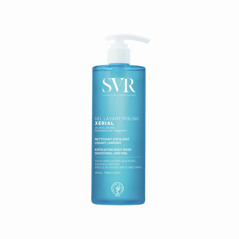 SVR Xerial Gel Lavant Peeling 400 ml