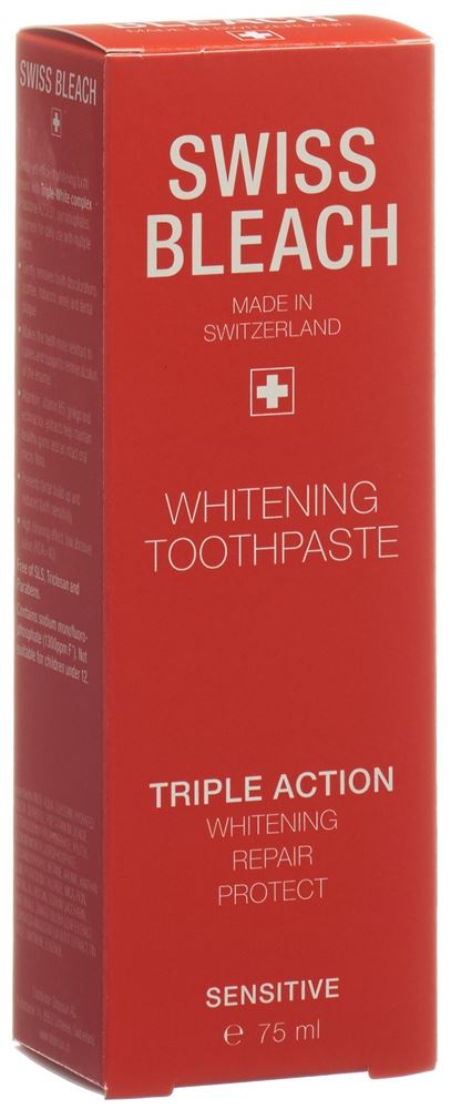 Swissbleach Whitening Zahncreme 75 ml