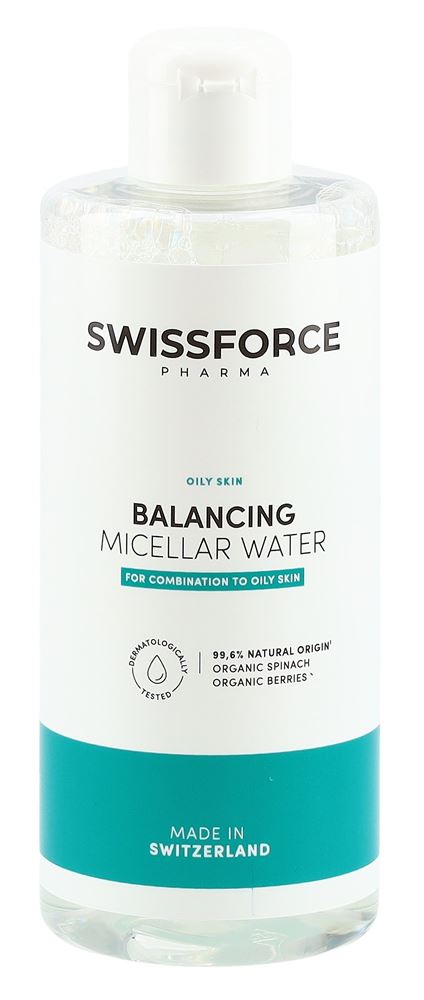 Swissforce Ausgleichendes Mizellenwasser vegan für misch- bis fettige Haut Fl 250 ml
