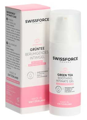 Swissforce Intim-Feuchtigkeitsgel vegan ohne Alkohol & Duftstoffe Disp 50 ml