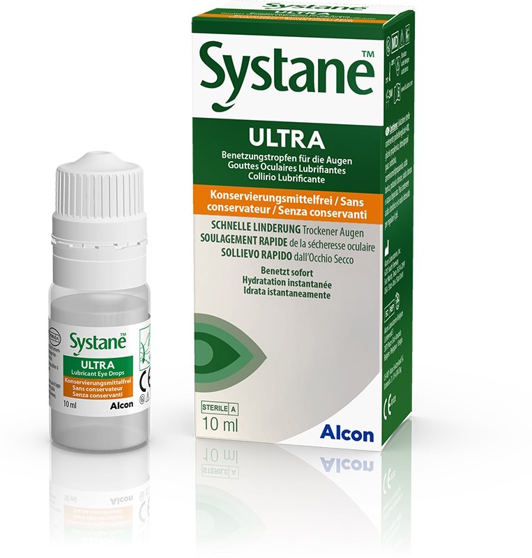 Systane Ultra Benetzungstropfen ohne Konservierungsmittel Fl 10 ml