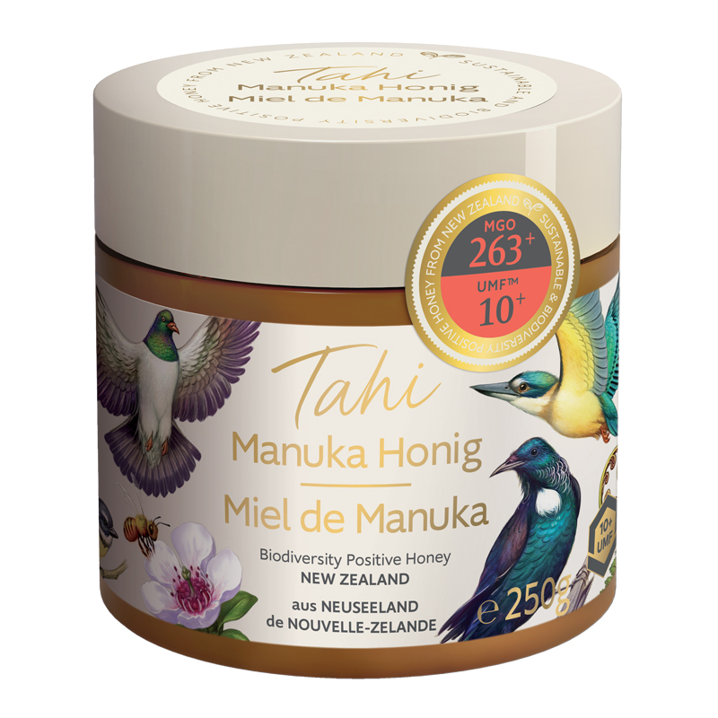 Tahi Manuka Honig UMF 10 + MGO 263 + deutsch/französisch Topf 250 g