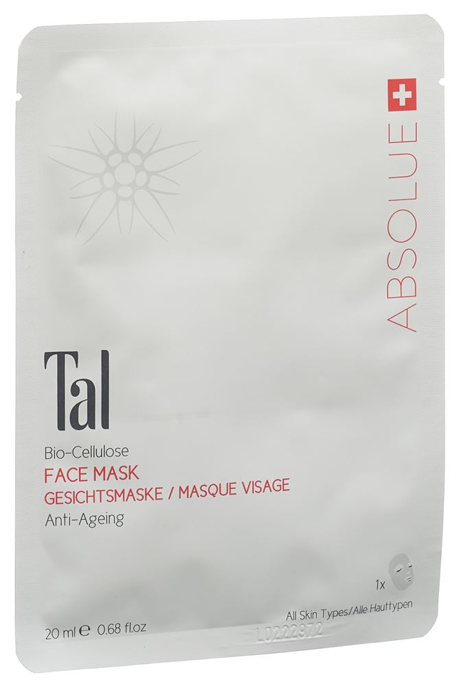 Tal Absolue Bio Cellulose Mask Btl 20 ml