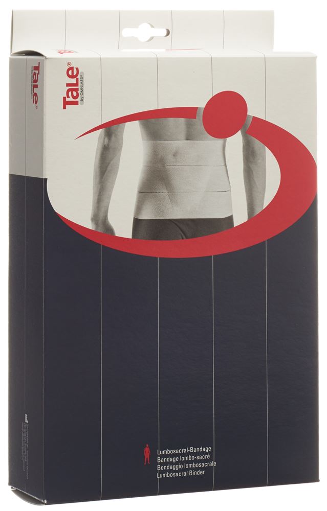 Tale Lumbosacral Bandage 22.5/<110cm Pelotte weiss