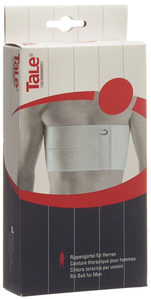 Tale Rippengürtel 15cm Herren Velcro weiss