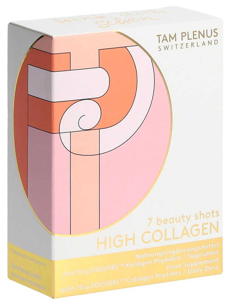 TAM Plenus High Collagen Shots Kollagen Drink 7 Trinkamp 25 ml