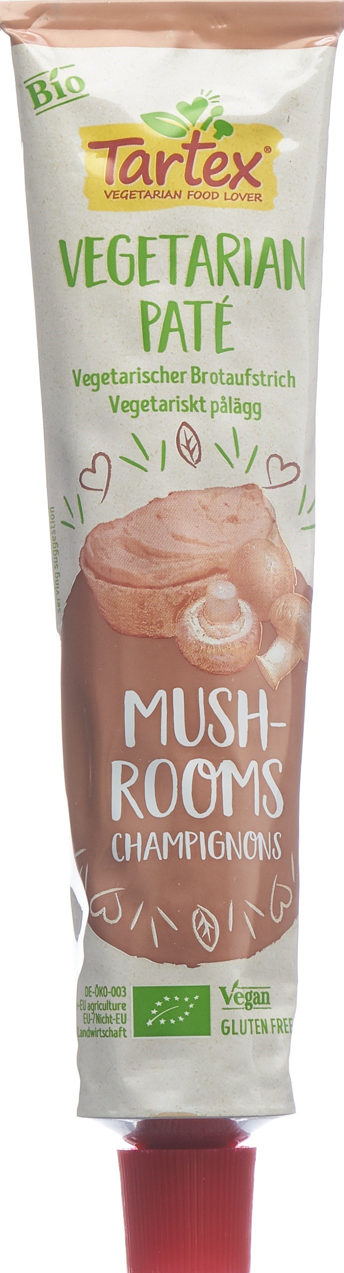 Tartex Aufstrich Champignon Bio 200 g