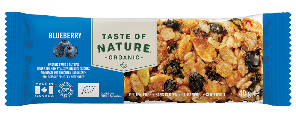 Taste of Nature Riegel Blueberry 40 g