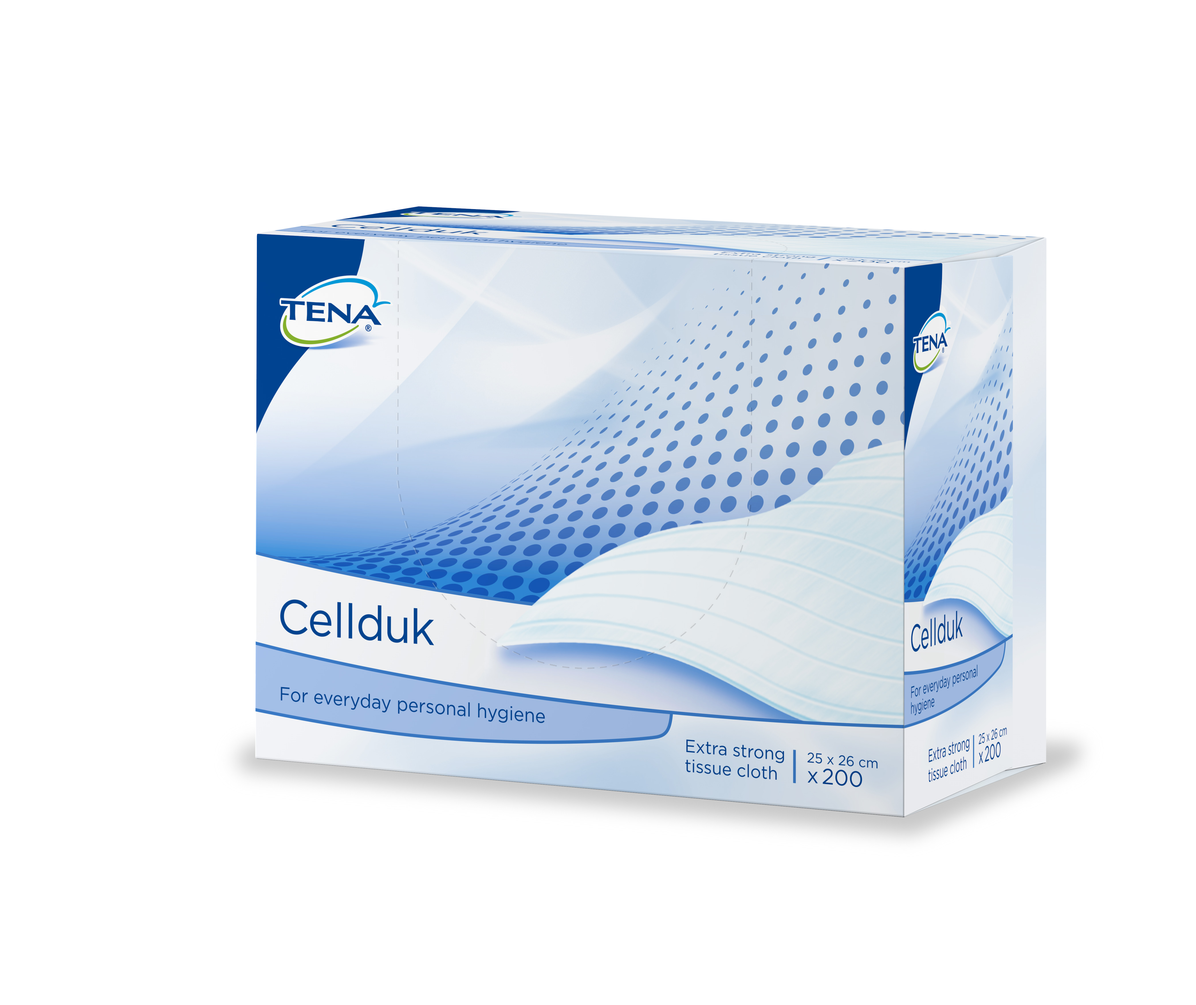 Tena Cellduk 25x26cm 200 Stk