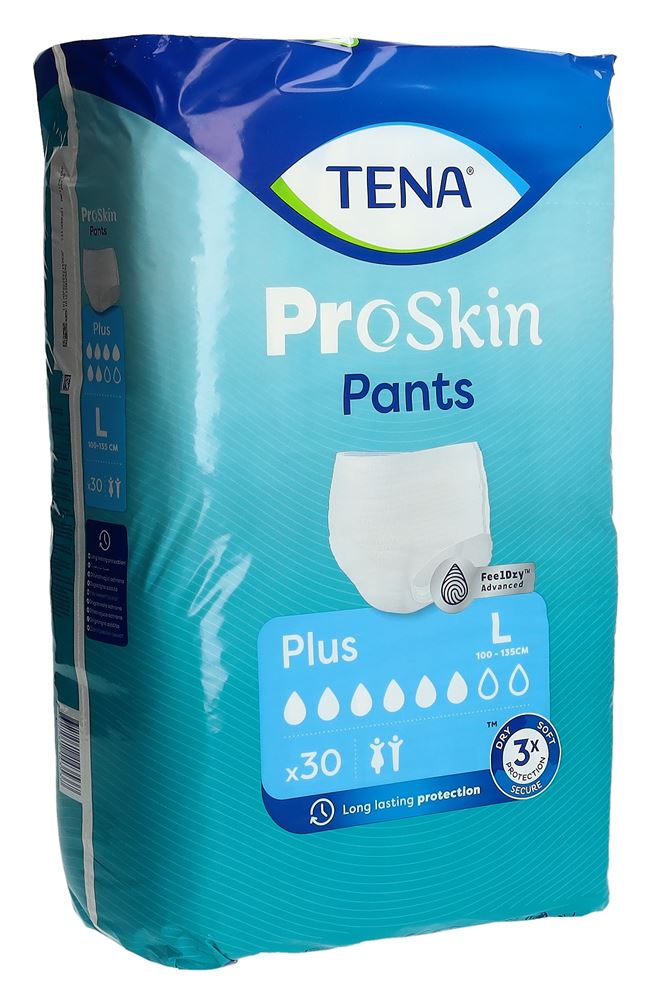 Tena Pants Plus L 100-135cm 30 Stk