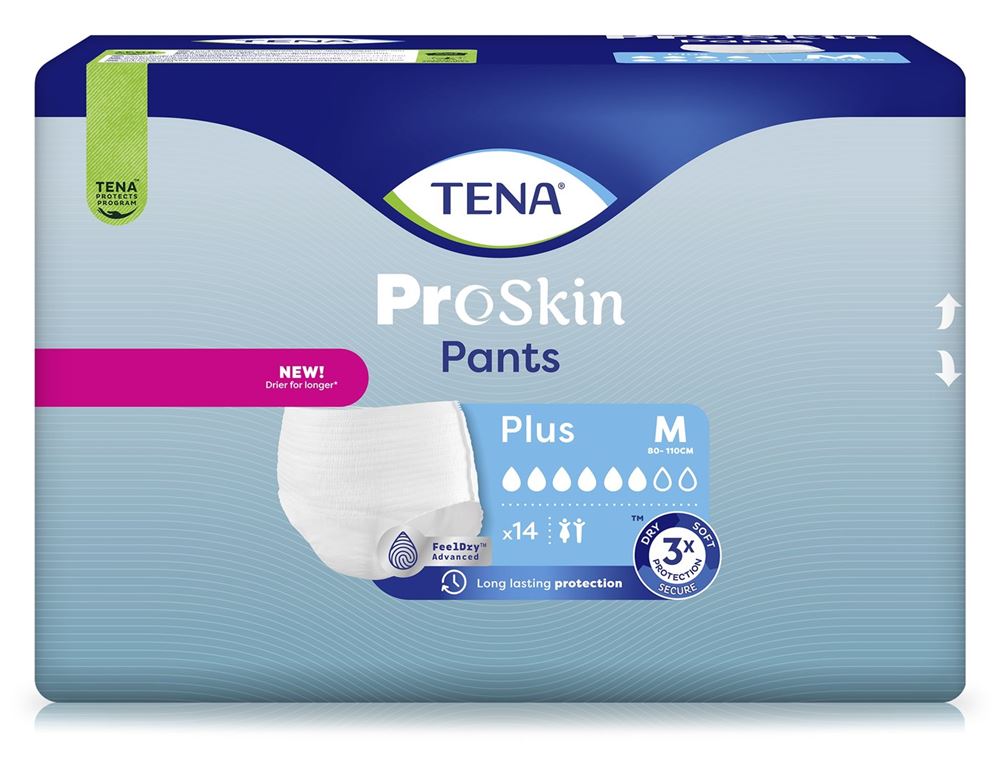Tena Pants Plus M 80-110cm 14 Stk