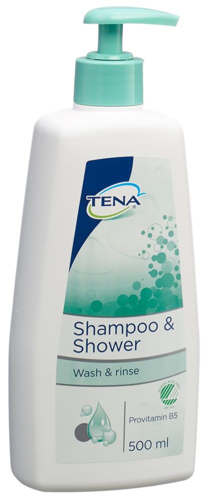 Tena Shampoo & Shower Fl 500 ml
