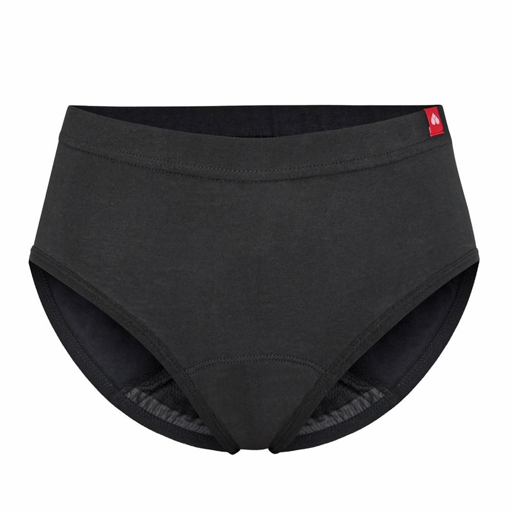 The Female Company Periodenslip Hipster S Cotton schwarz Box